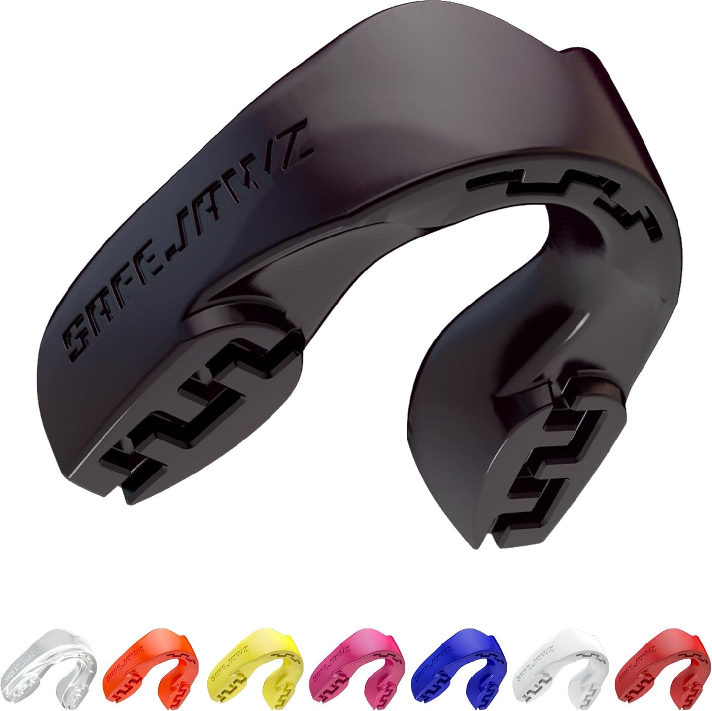 Mouthguard Slim Fit, Adult and Junior Gum Shield with Case for Boxing, MMA, Rugby, Martial Arts, Judo, Karate, Hockey and All Contact Sports