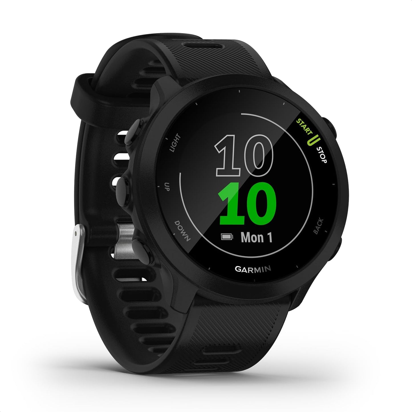 Forerunner 55 GPS 42Mm Running Smartwatch, Easy to Use, Lightweight, Training Guidance, Safety & Tracking Features, Aqua
