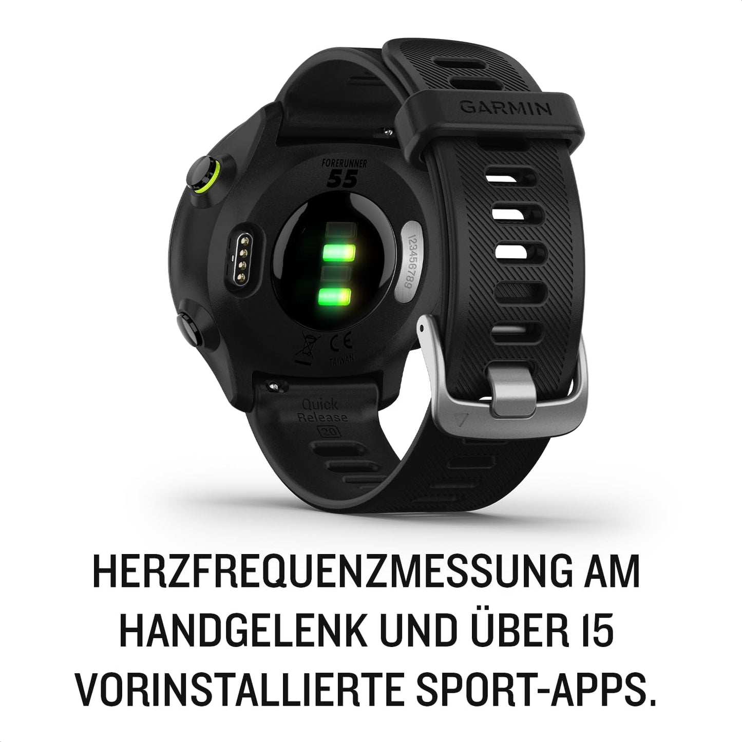 Forerunner 55 GPS 42Mm Running Smartwatch, Easy to Use, Lightweight, Training Guidance, Safety & Tracking Features, Aqua