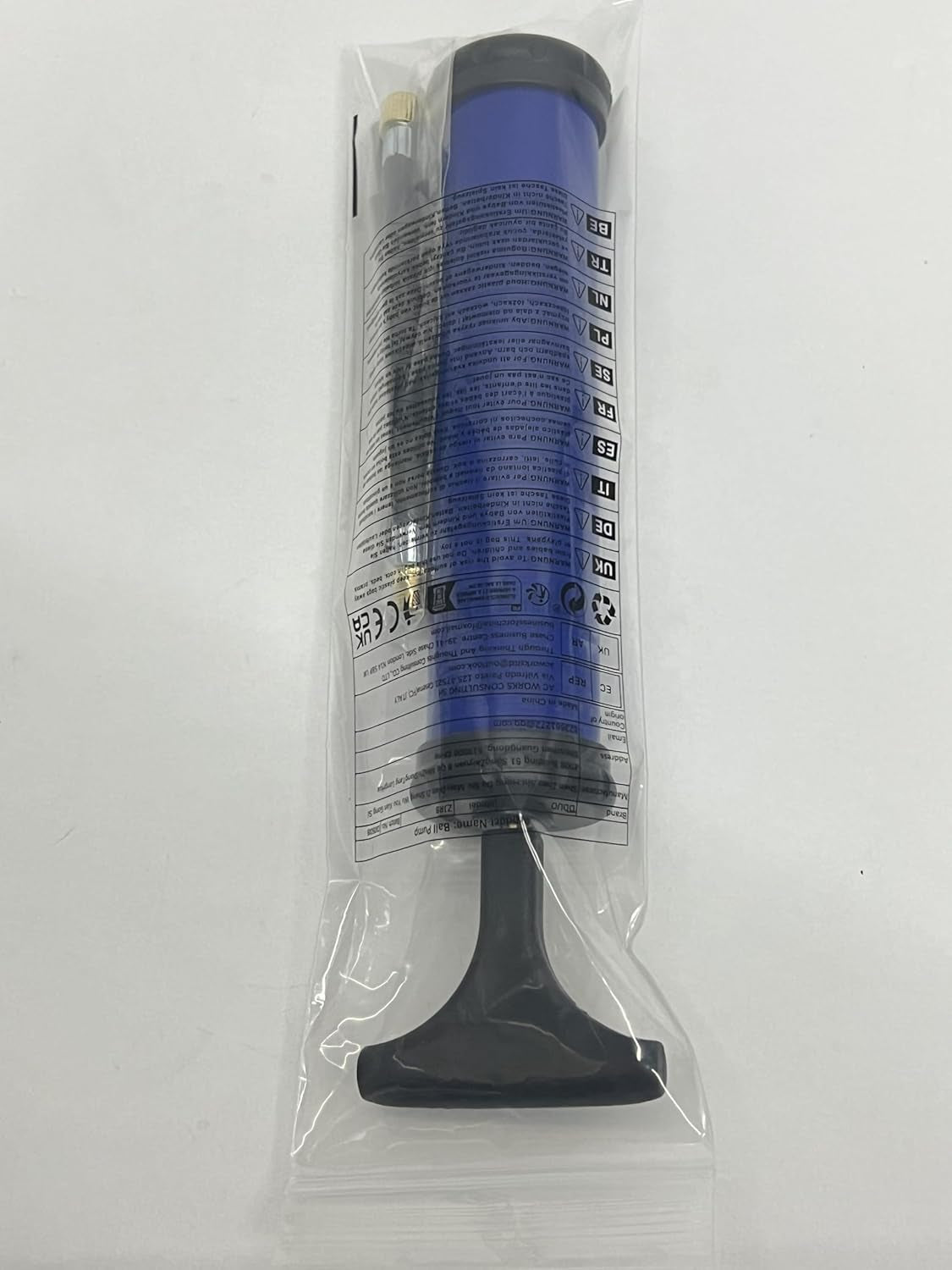 Portable Ball Pump,Air Pump Inflator Kit with Needle,Nozzle, Extension Hose Hand Pumps for Basketball Football Volleyball Water Polo Rugby Exercise Sports Ball Balloon Swim Inflatables